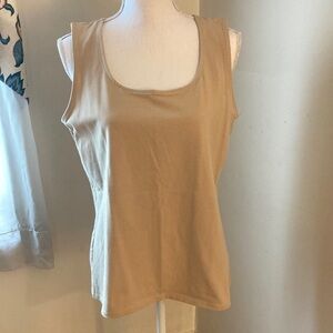 Coldwater Creek Tan Tank Top